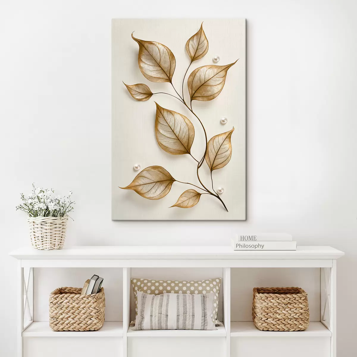  Schilderijen Elegante botanische tak s50866