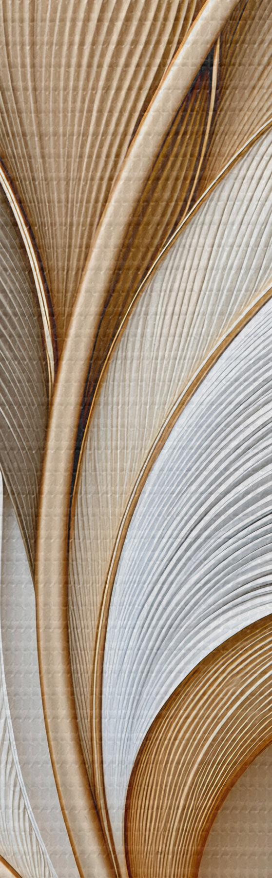  Schilderijen Abstracte bladeren s51176
