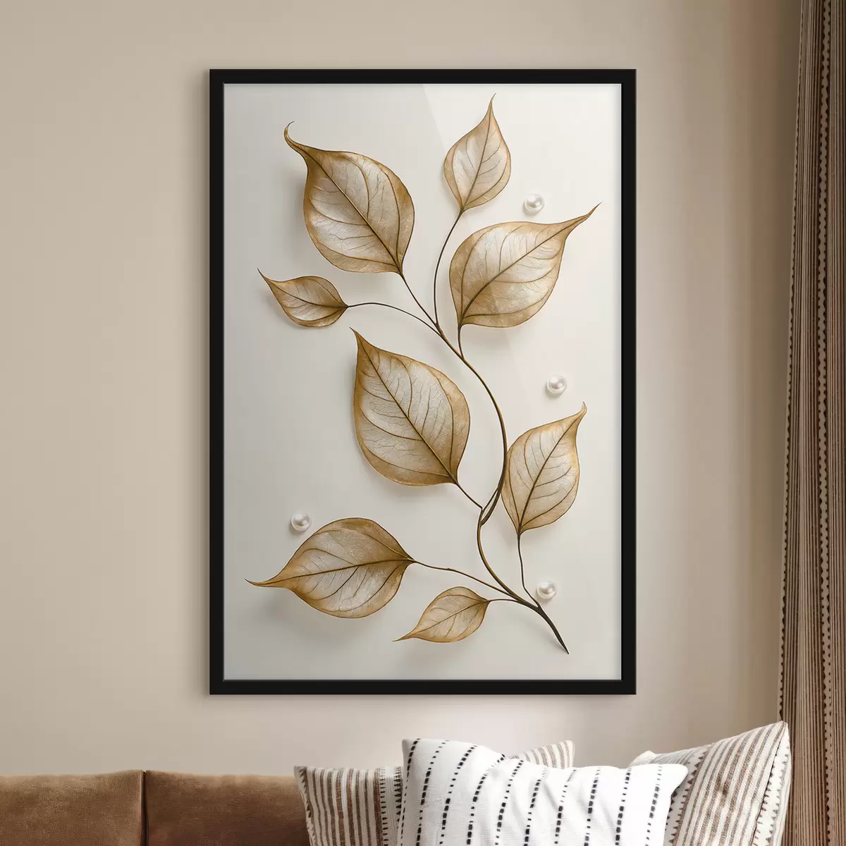 Poster Elegante botanische tak f50866