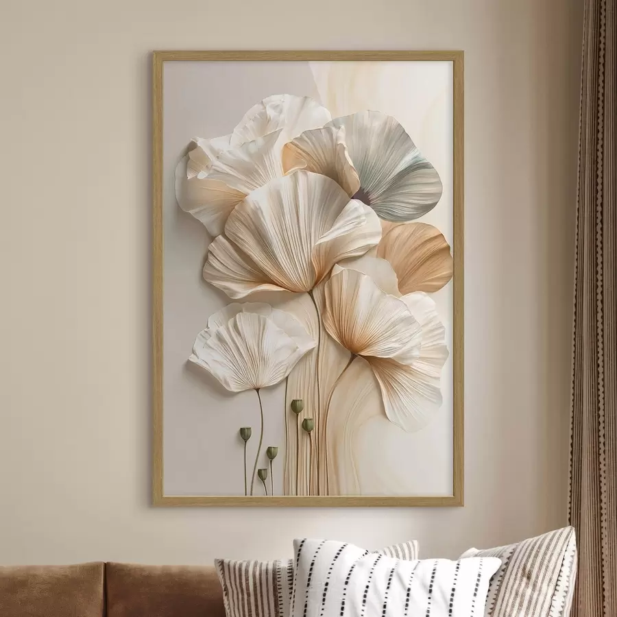 Fotobehang Abstracte bloemen f50870