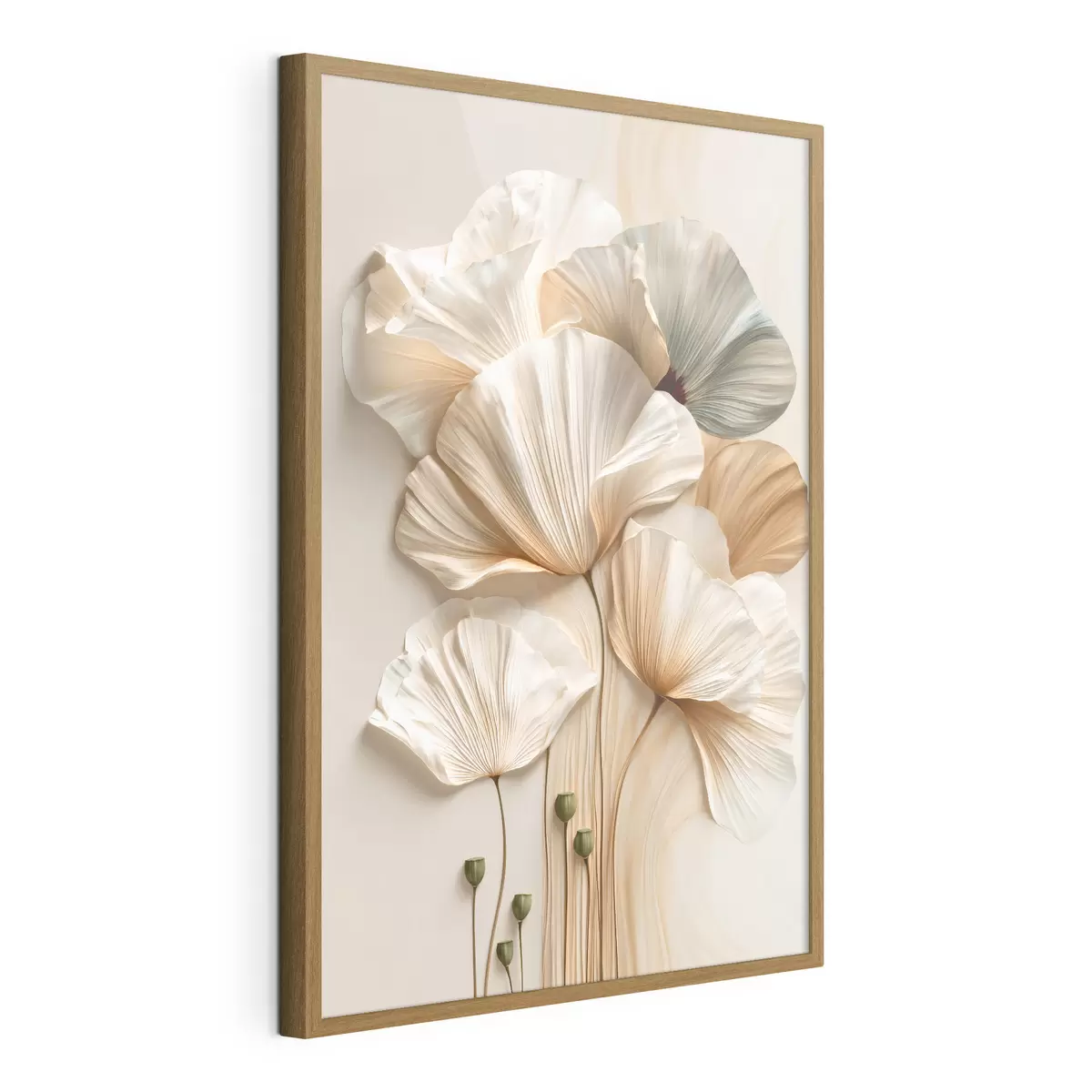 Poster Abstracte bloemen f50870