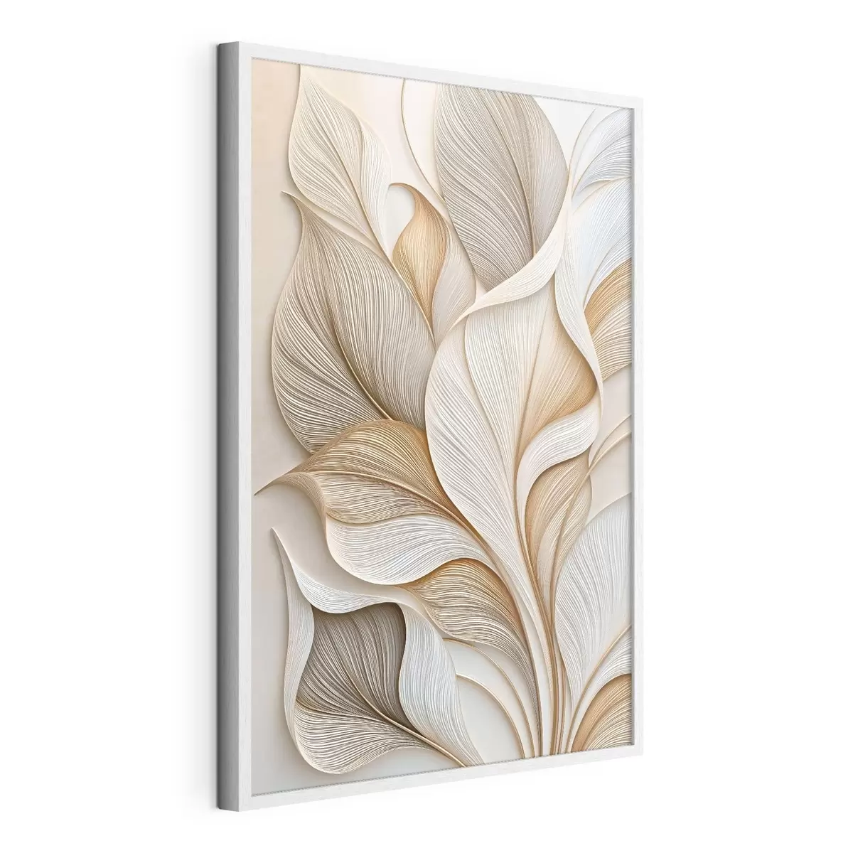 Poster Abstracte bladeren f51177