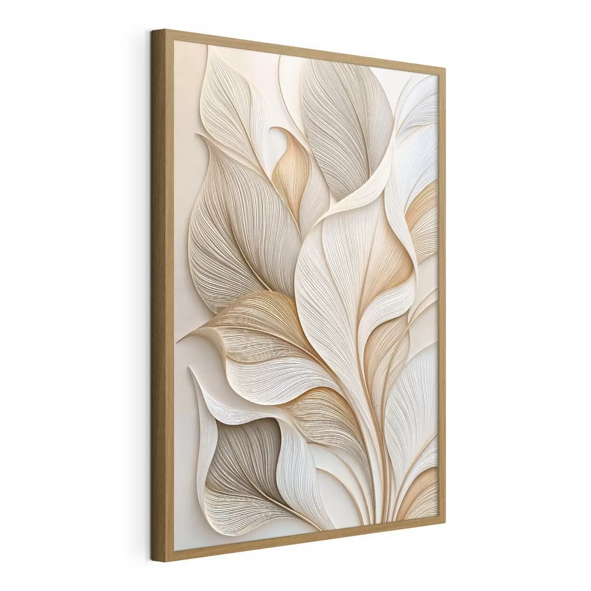Poster Abstracte bladeren f51177