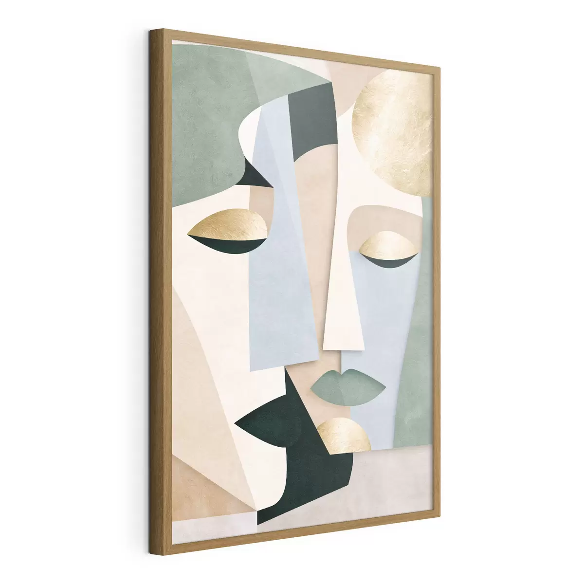 Poster Abstracte geometrische vlakken f51178