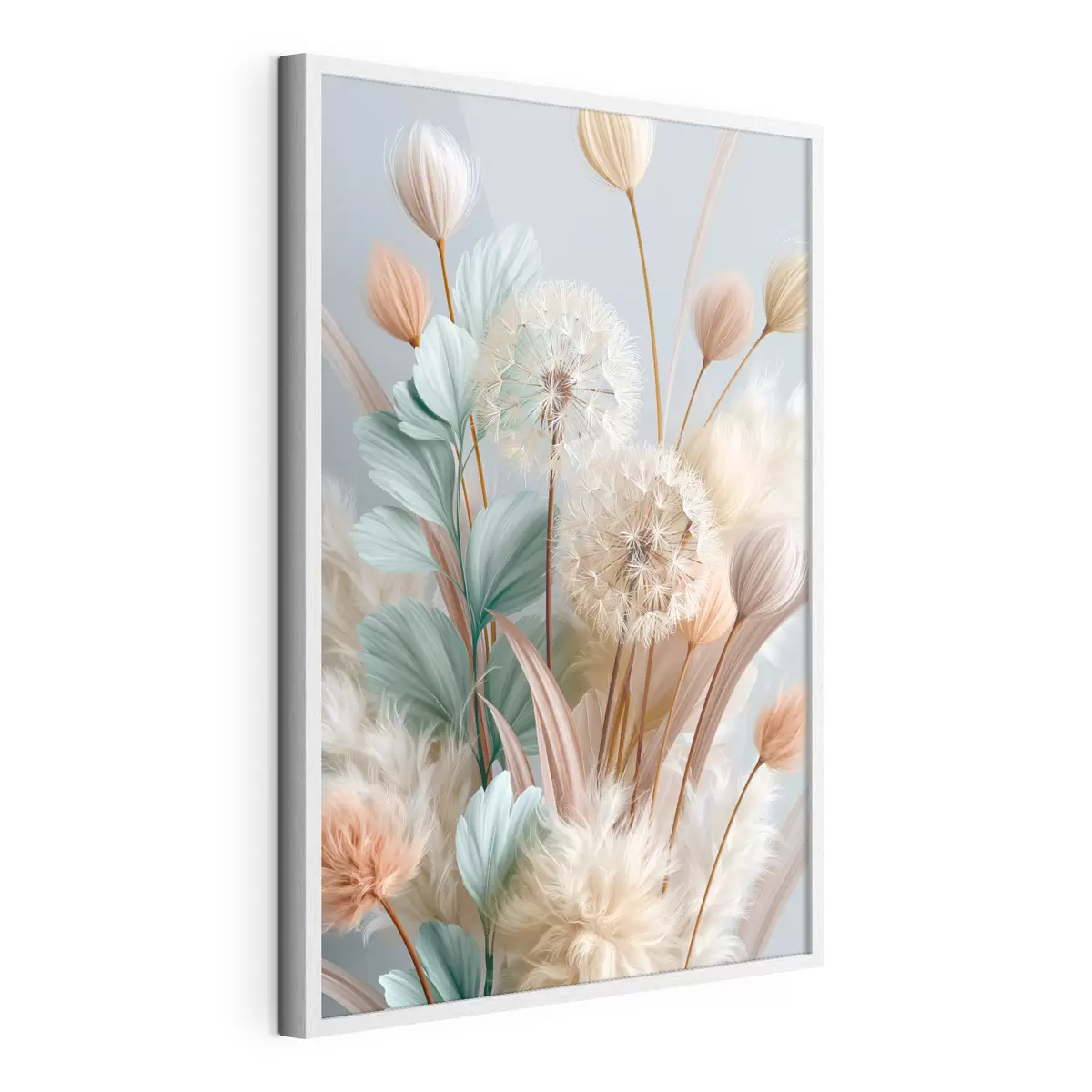 Poster Fijne paardenbloemen en wilde bloemen f51182
