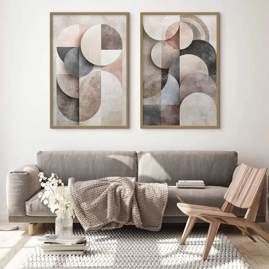 Fotobehang Abstracte cirkels d31118