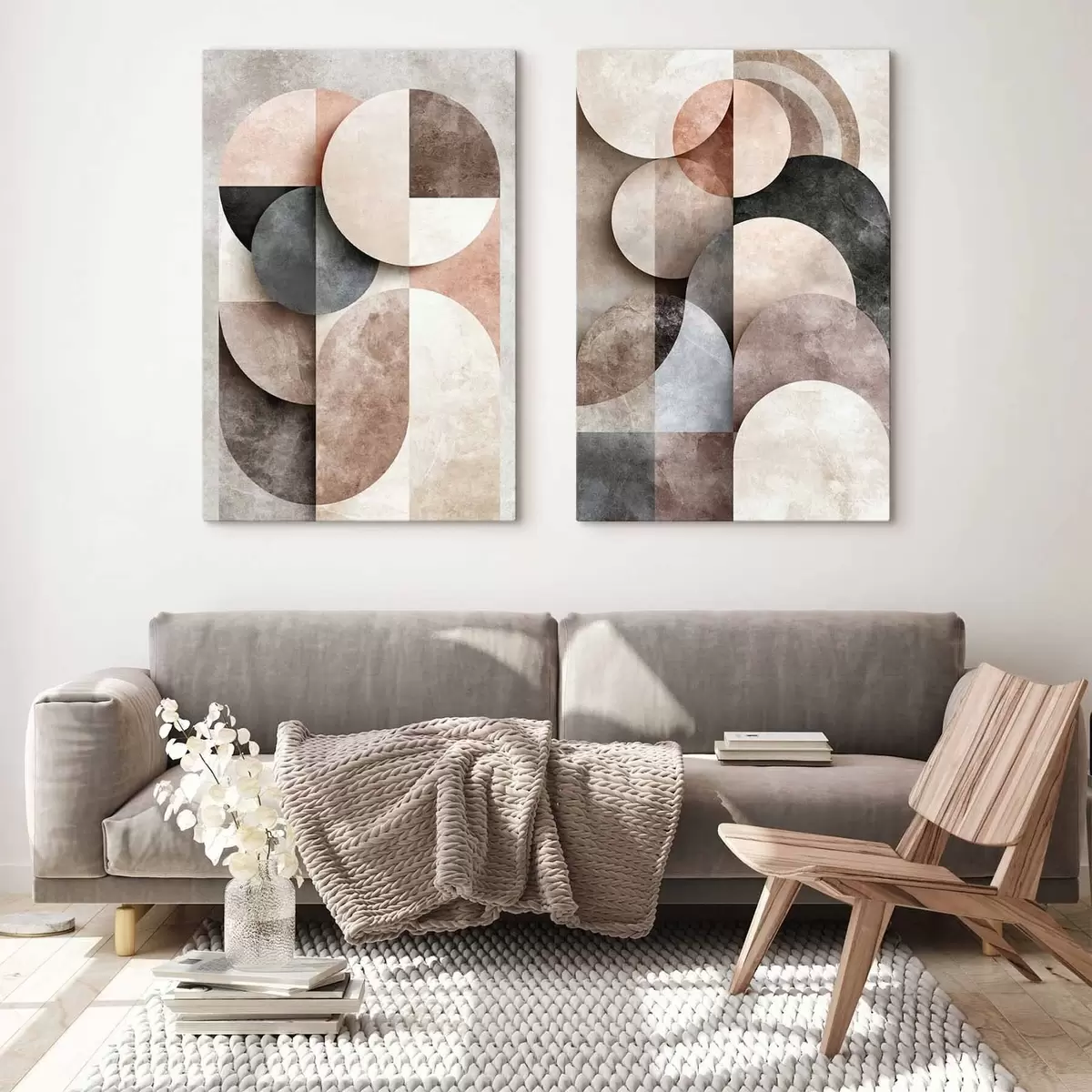  Schilderijen Abstracte cirkels m31118