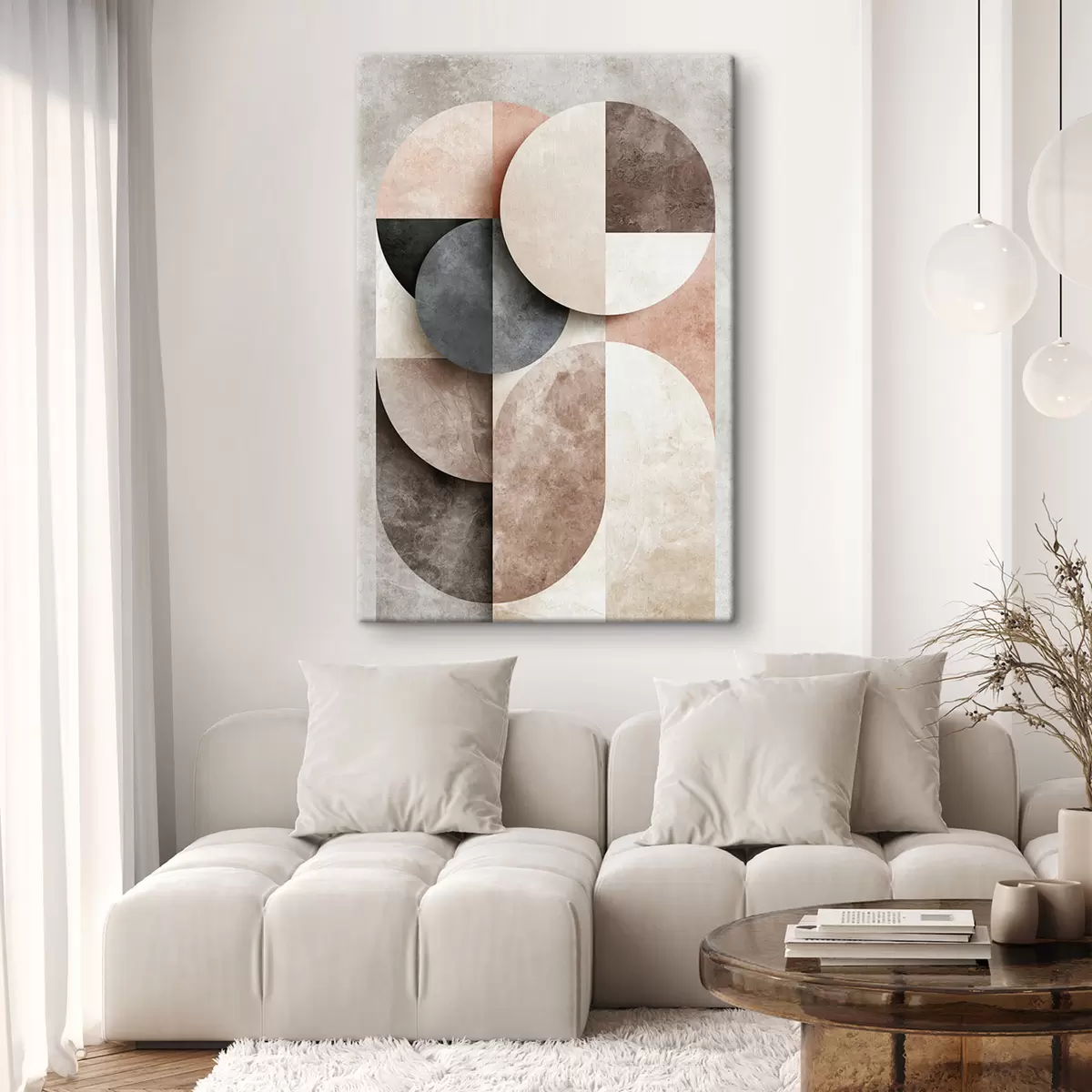  Schilderijen Abstracte cirkels s51183