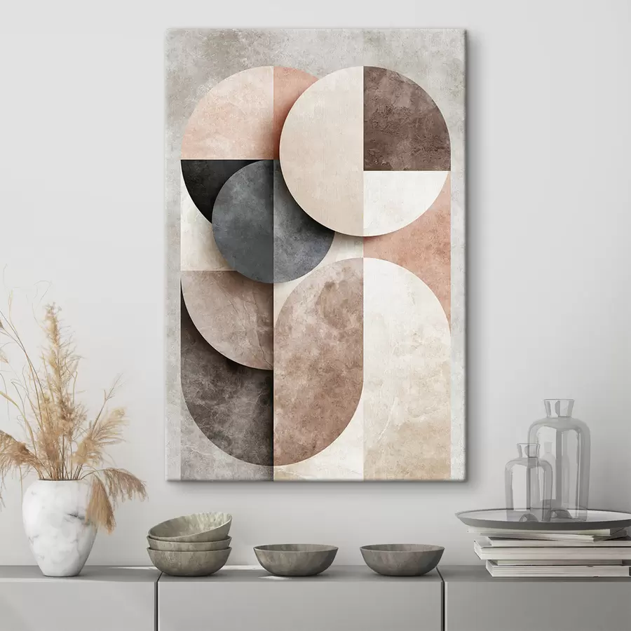  Schilderijen Abstracte cirkels s51183