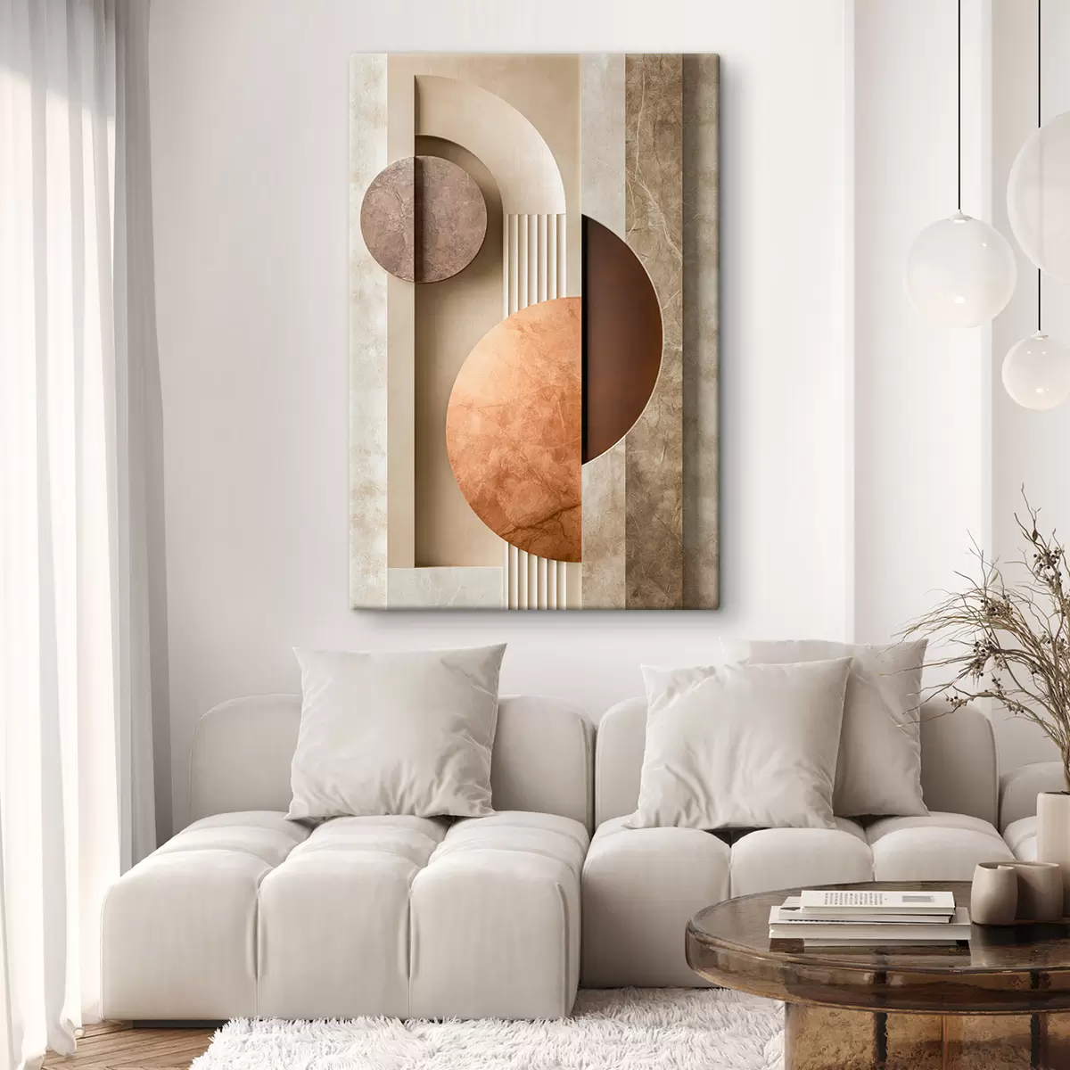  Schilderijen Moderne abstracte geometrie s51282