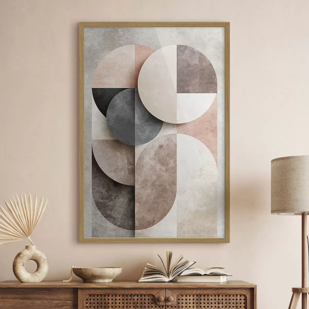 Poster Abstracte cirkels f51183