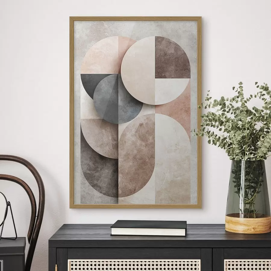 Fotobehang Abstracte cirkels f51183