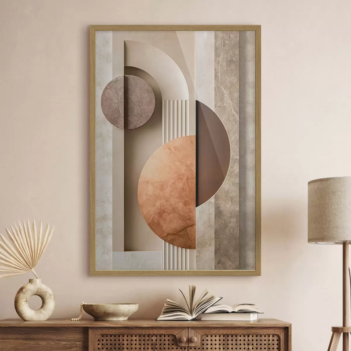 Poster Moderne abstracte geometrie f51282