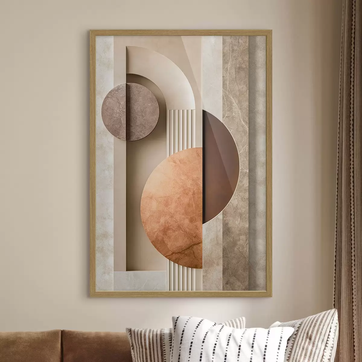 Poster Moderne abstracte geometrie f51282