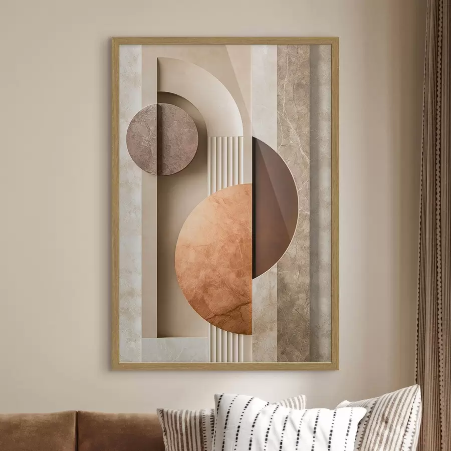 Fotobehang Moderne abstracte geometrie f51282