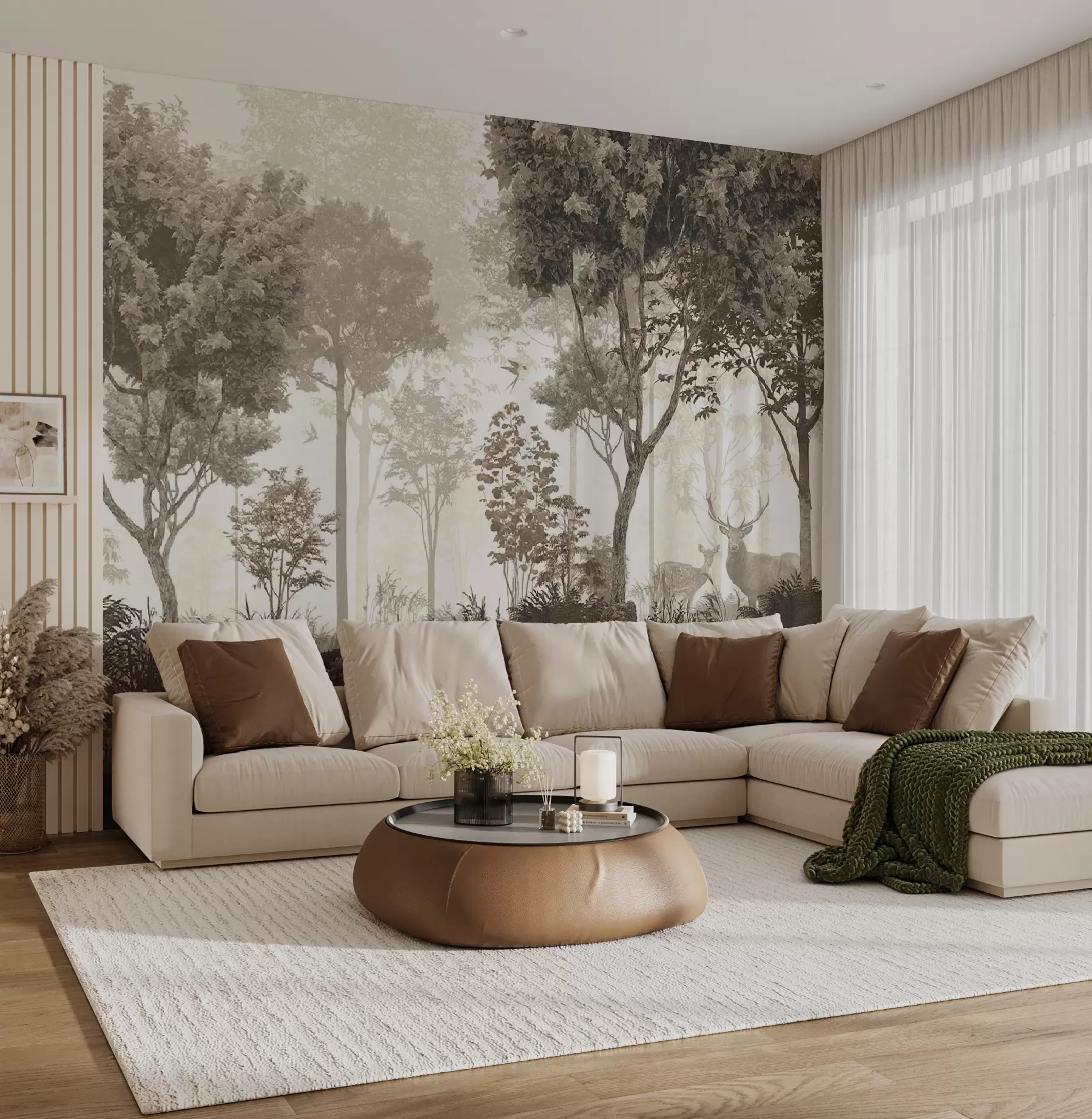 Fotobehang Magisch bos u72134