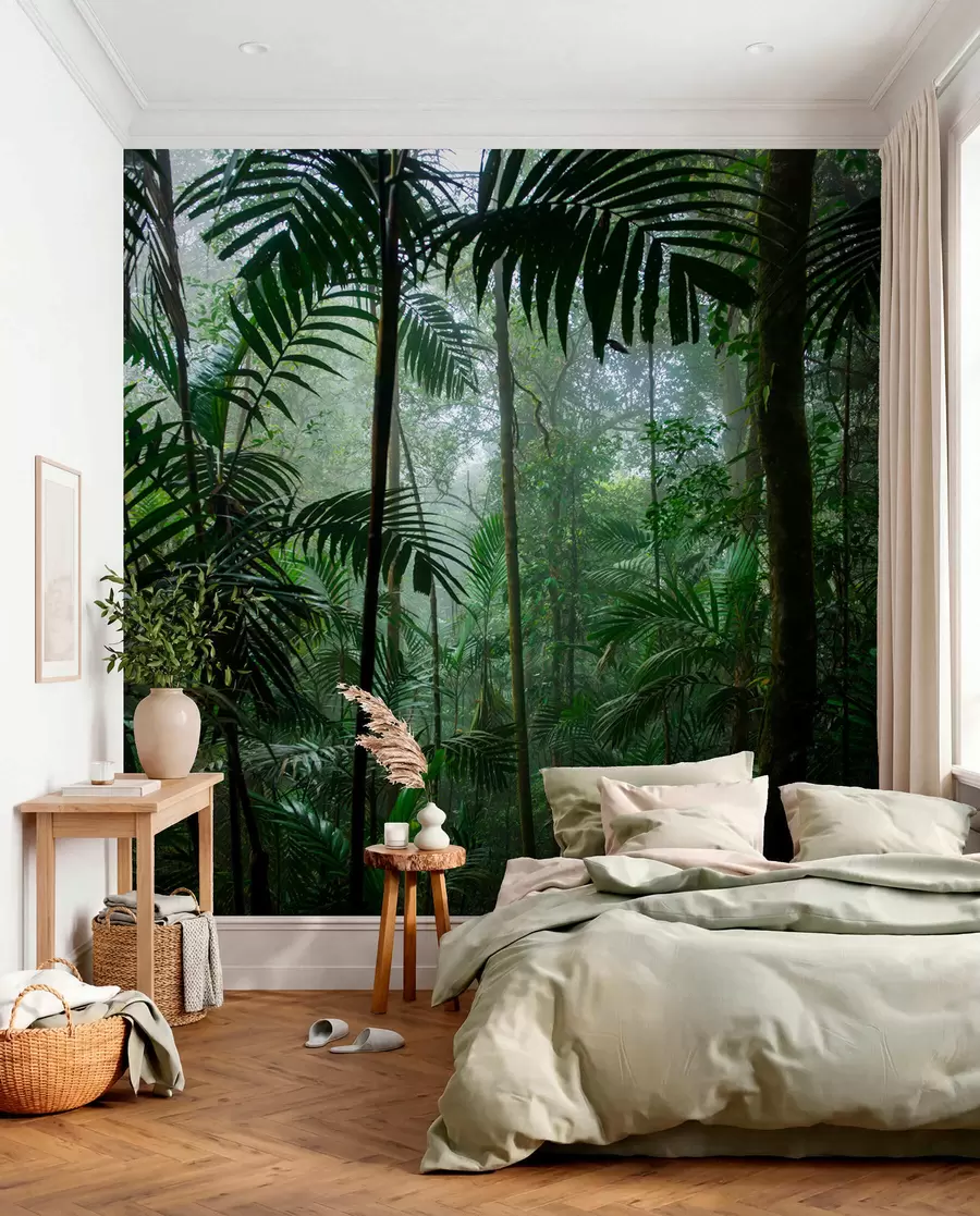Fotobehang Een tropisch bos u72344