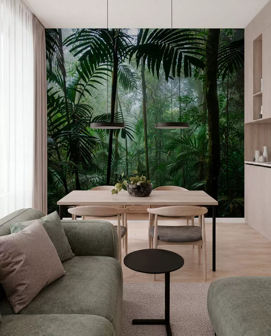 Fotobehang Een tropisch bos u72344