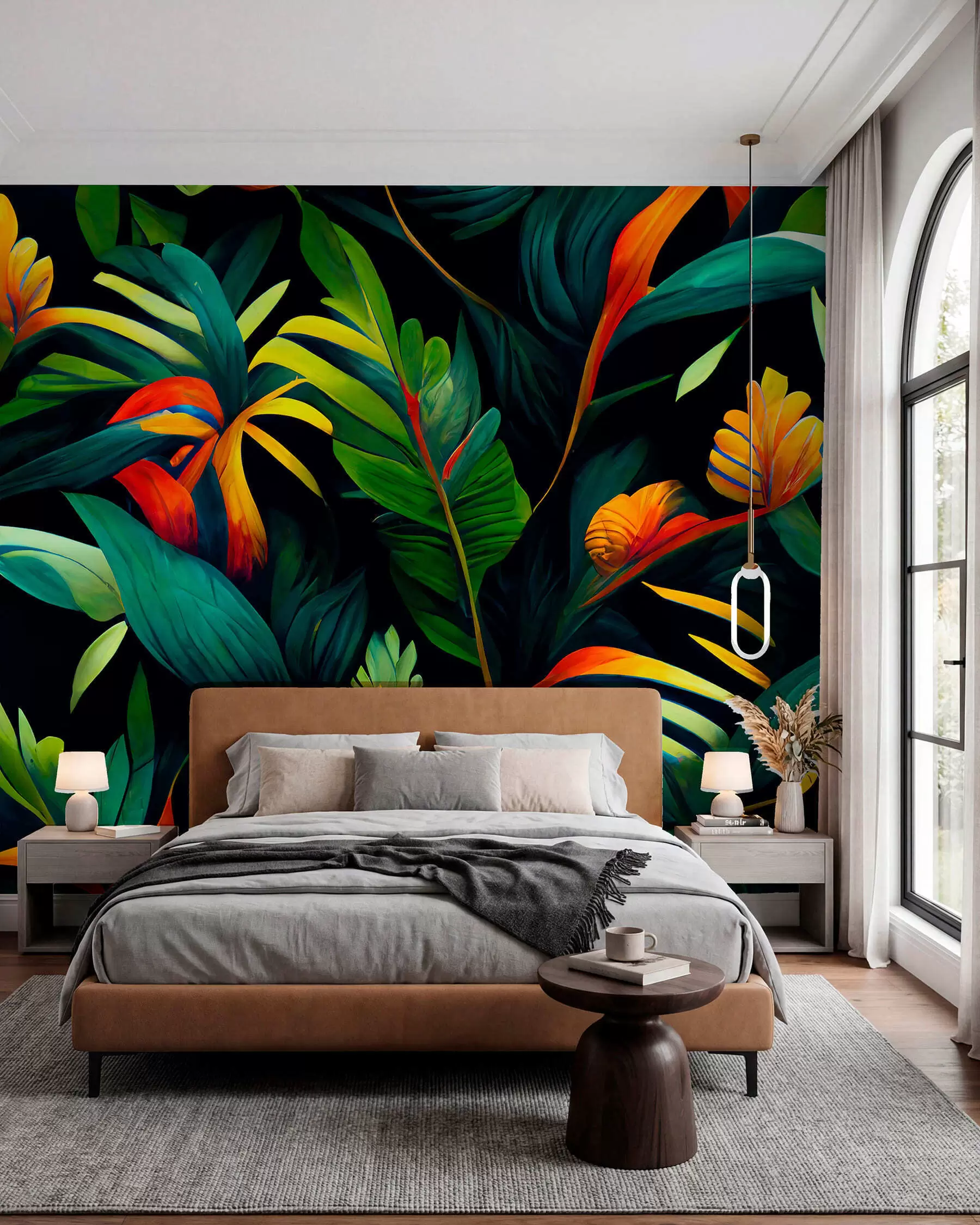 Fotobehang Heldere tropische jungle u72390