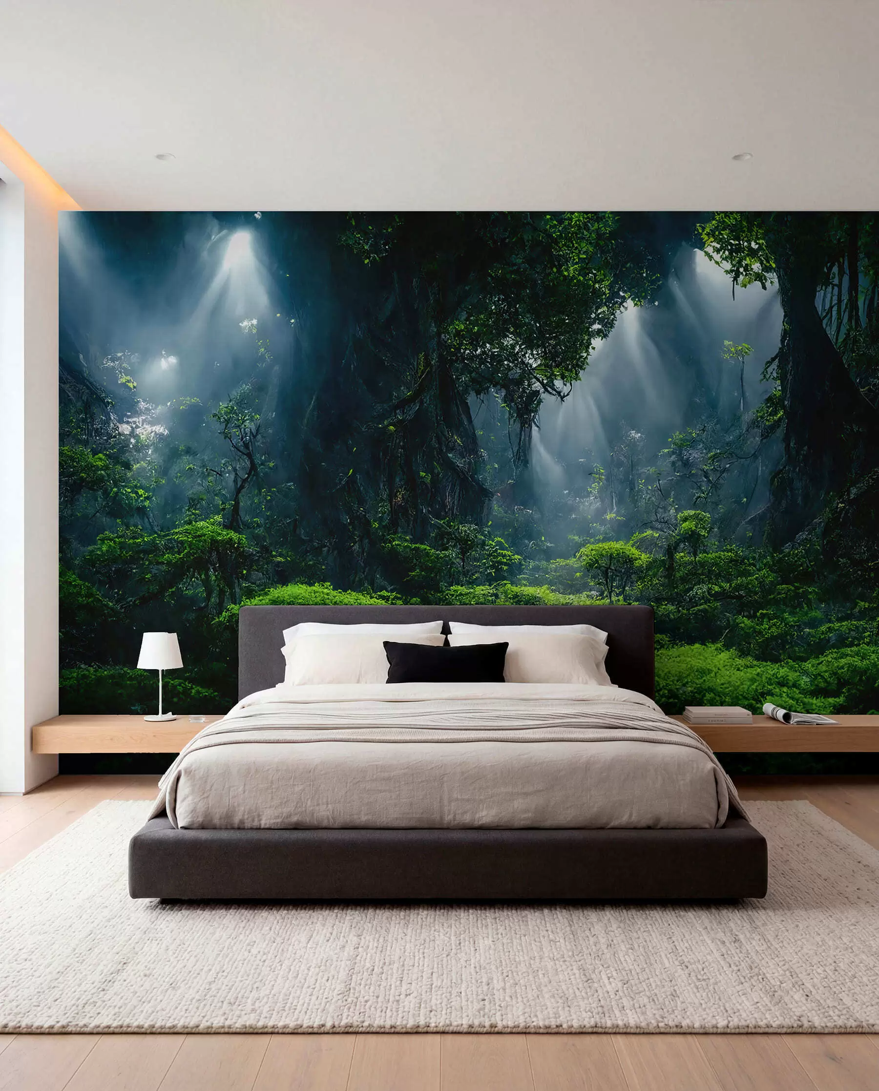 Fotobehang Natuurlijk boslandschap u72430