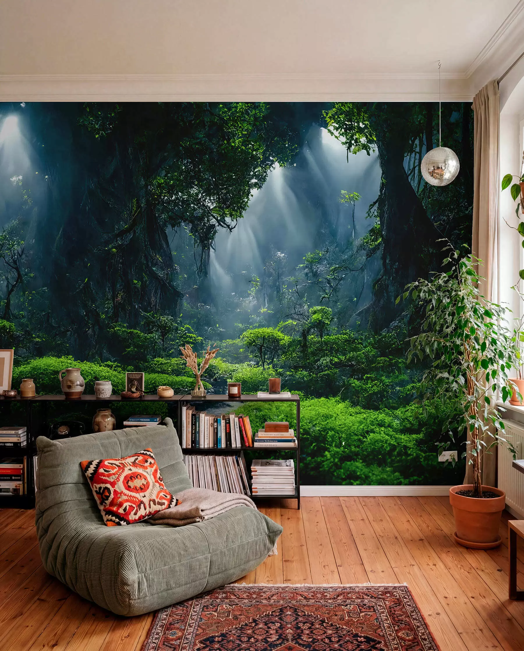 Fotobehang Bosbeek u72430