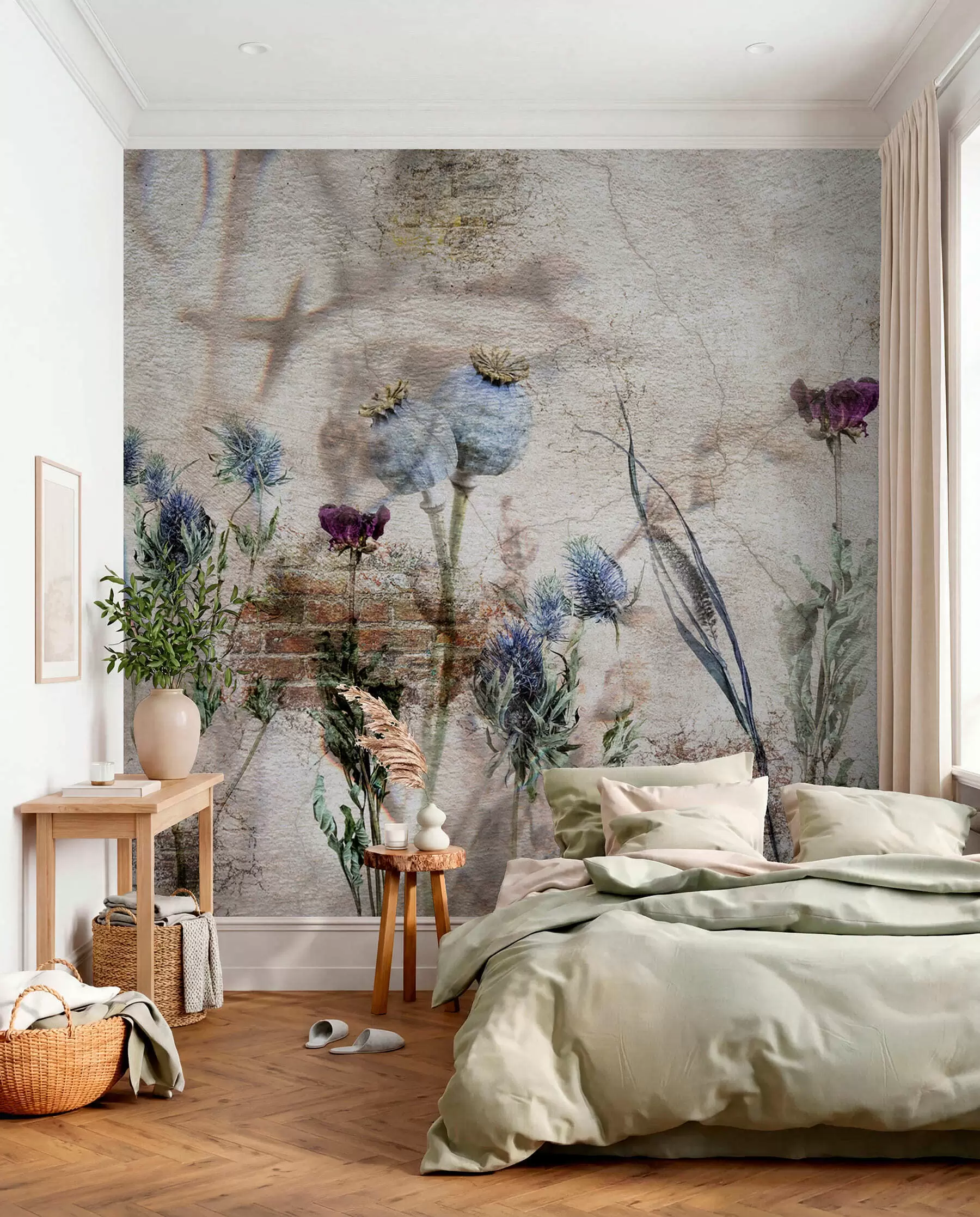 Fotobehang Bloemen en kruiden u72771