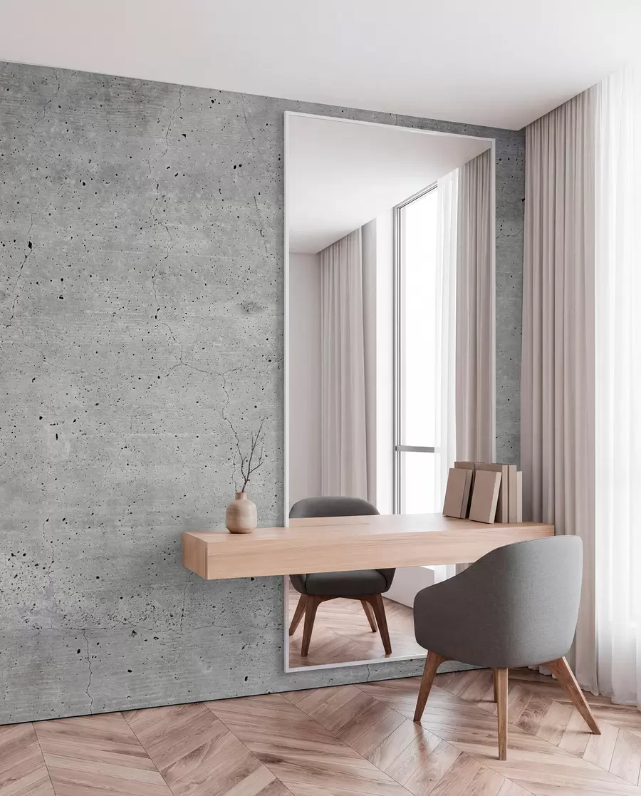 Fotobehang Grijs, patroon en beton u13522