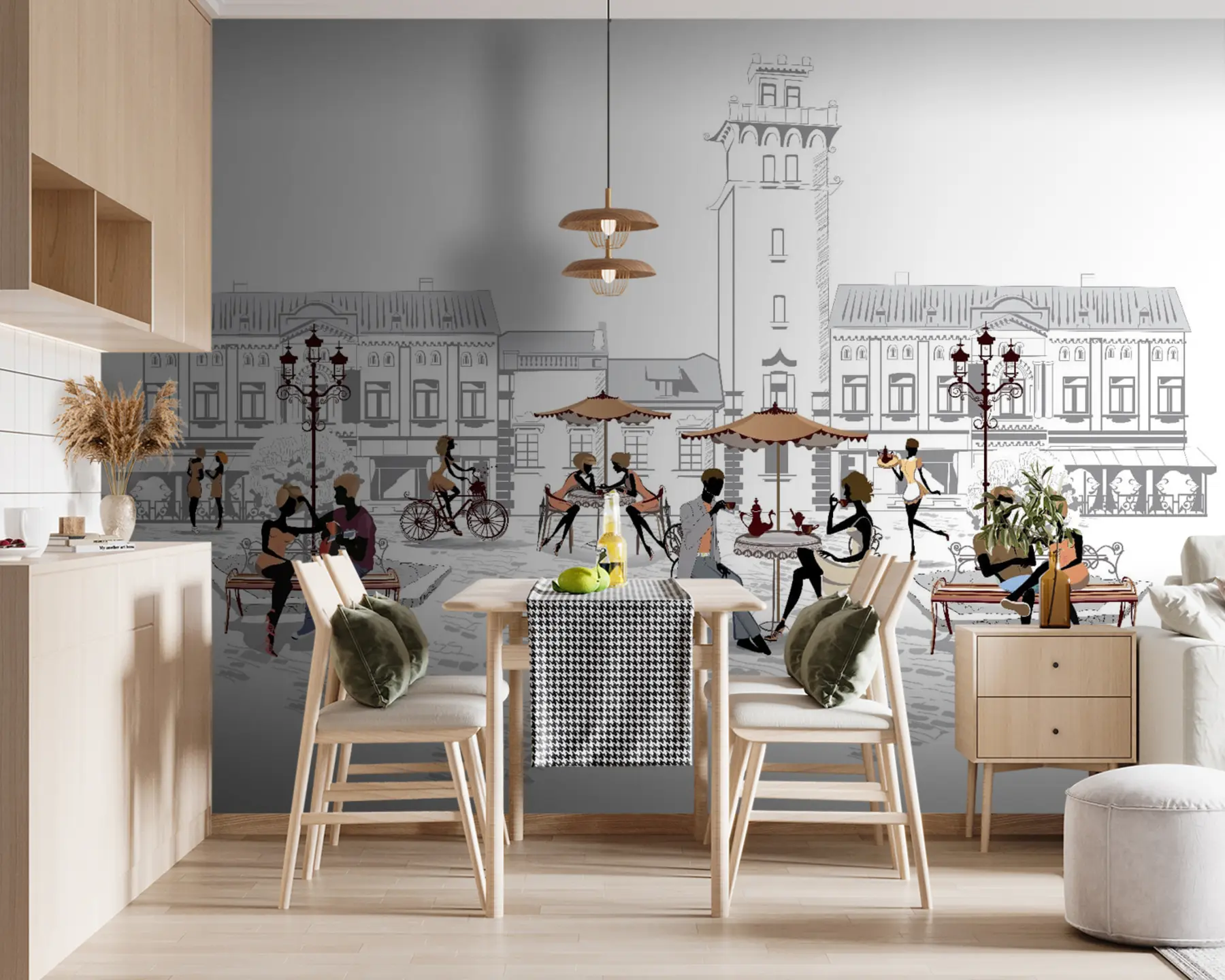 Fotobehang Stedenbouwkundig ontwerp, lettertype en kunst u56109