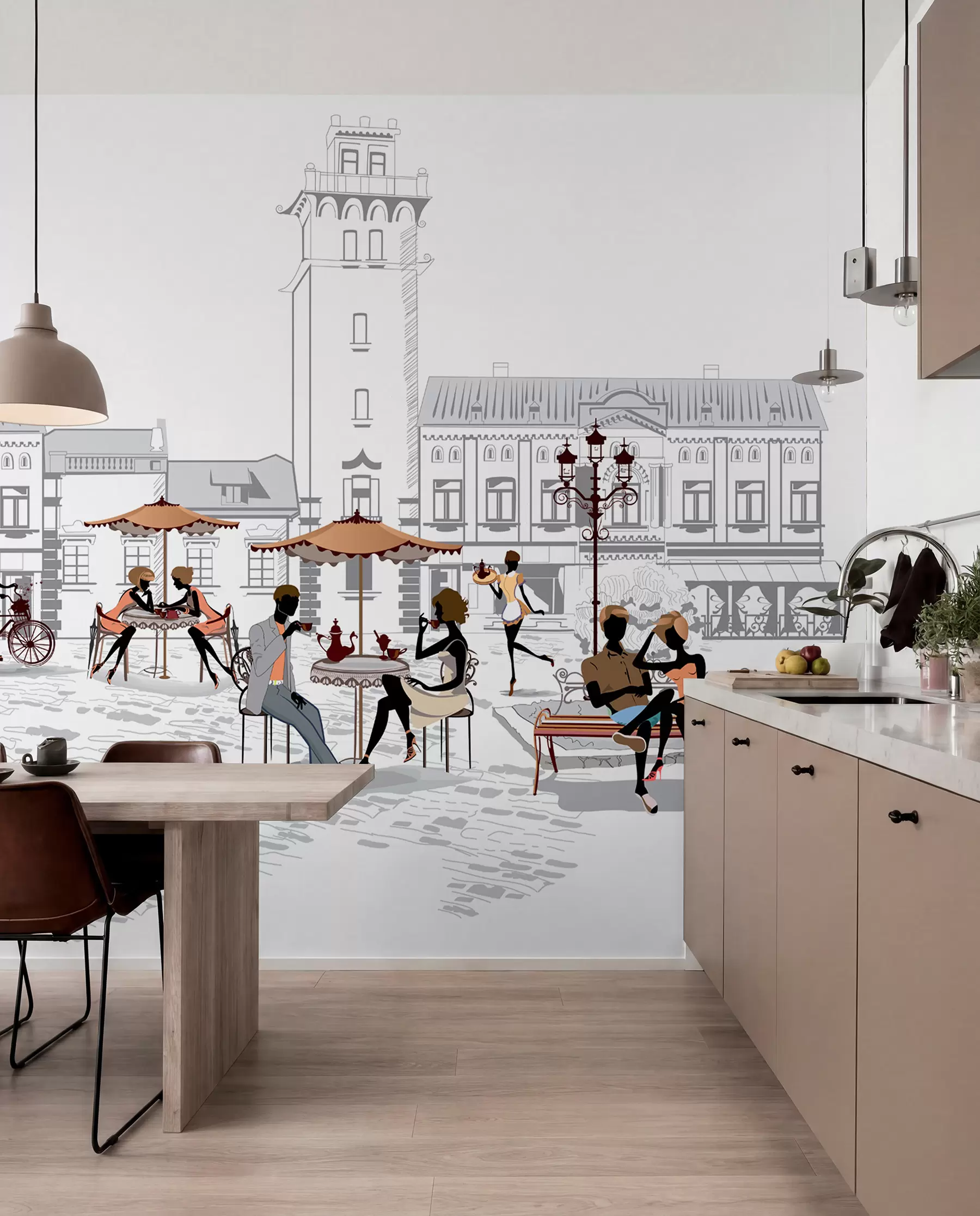 Fotobehang Stedenbouwkundig ontwerp, lettertype en kunst u56109