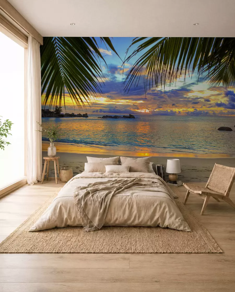 Fotobehang Water, wolk en lucht u56299