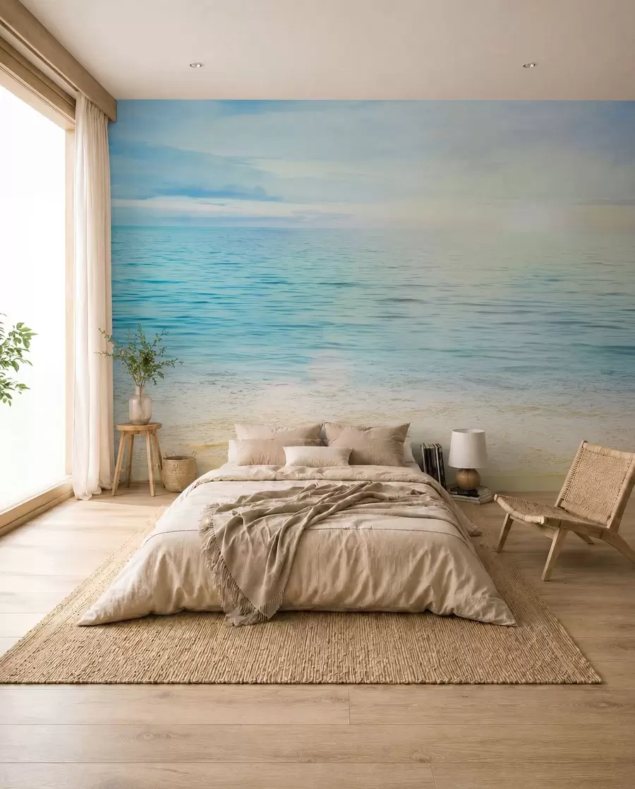 Fotobehang Water, wolk en lucht u57176