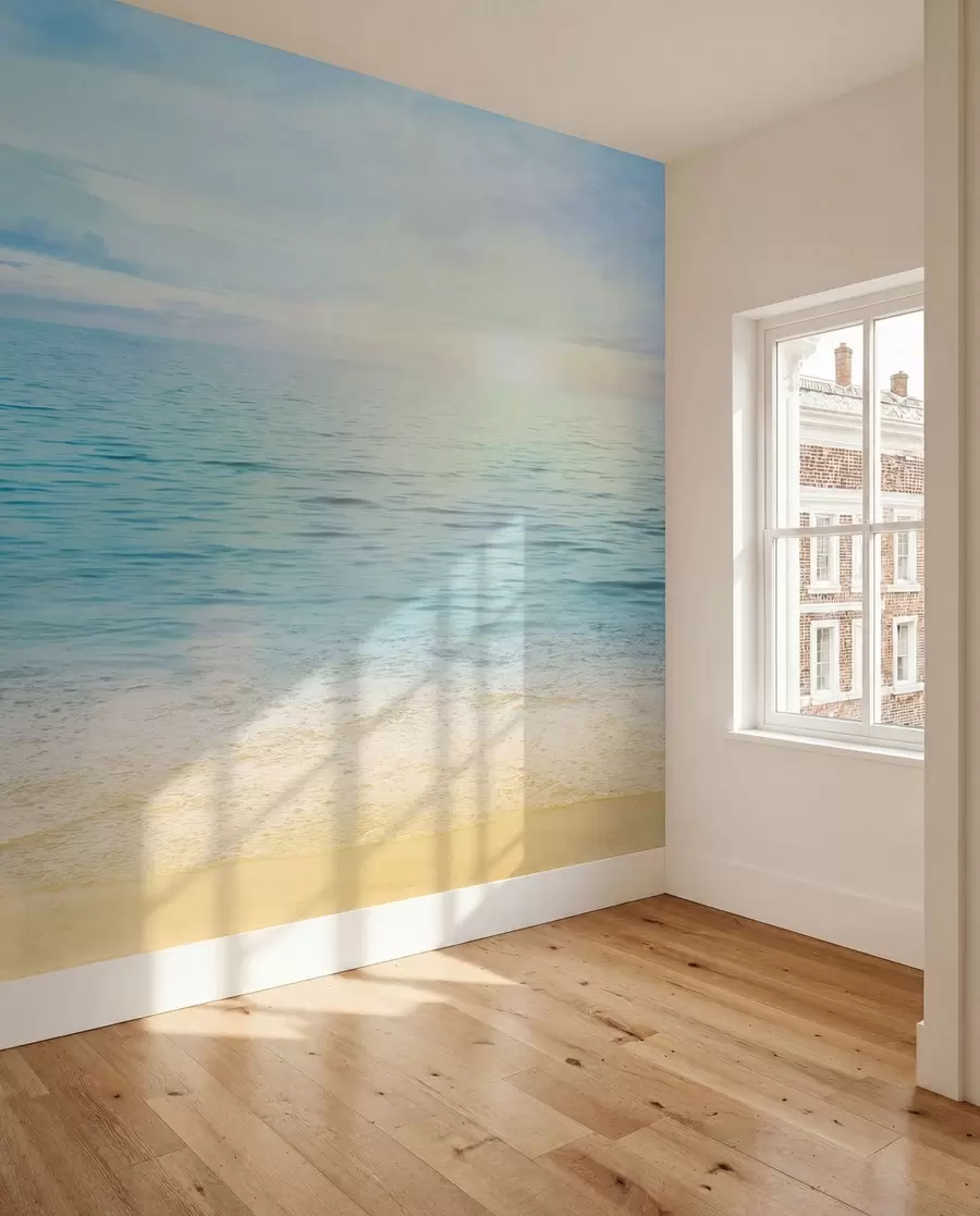 Fotobehang Water, wolk en lucht u57176