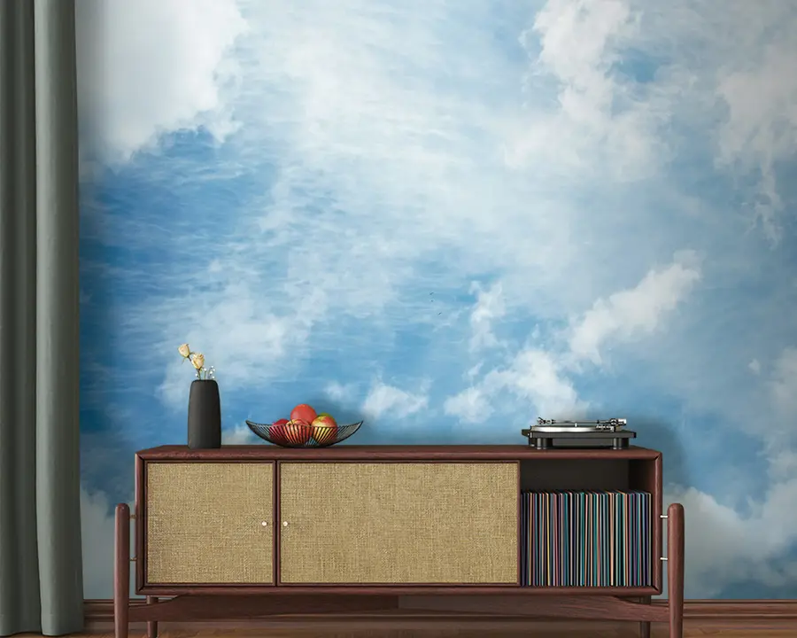 Fotobehang Wolken, blauwe lucht u21064