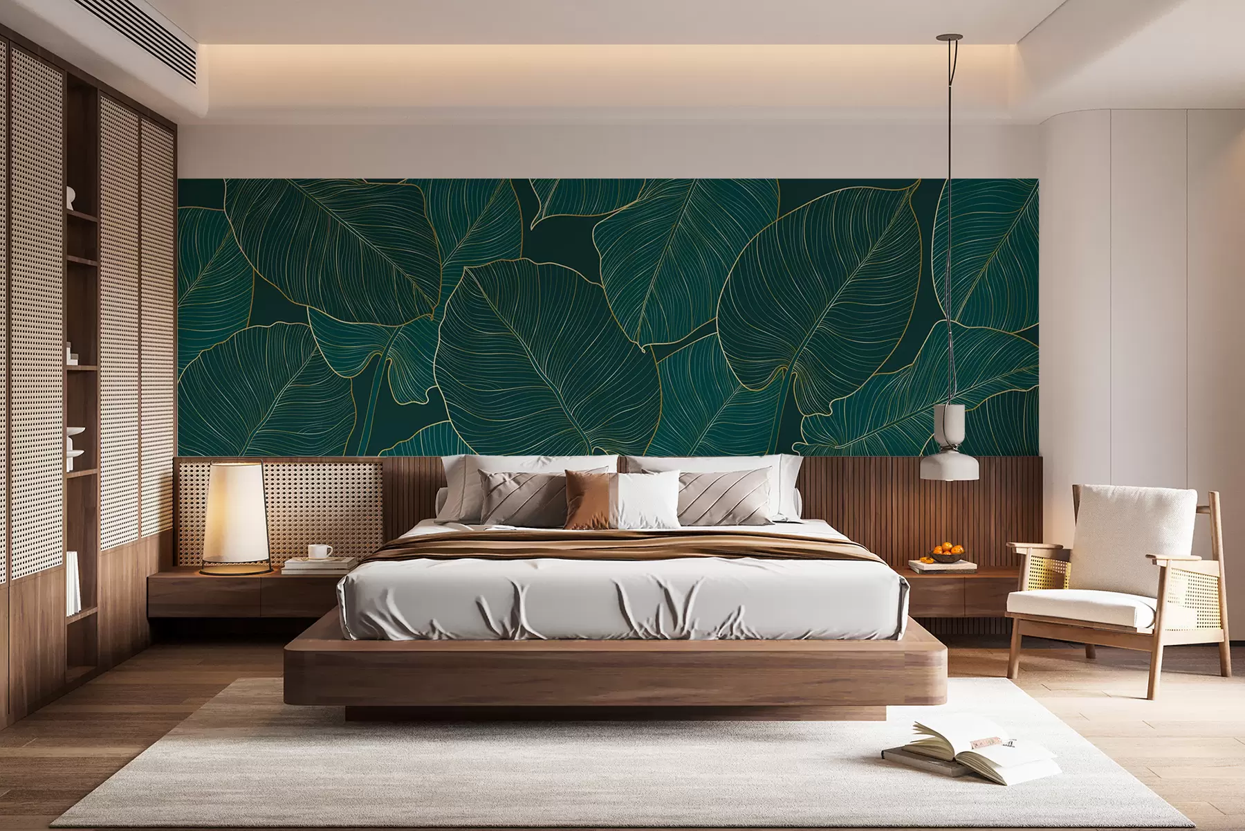 Fotobehang Philodendron u73653