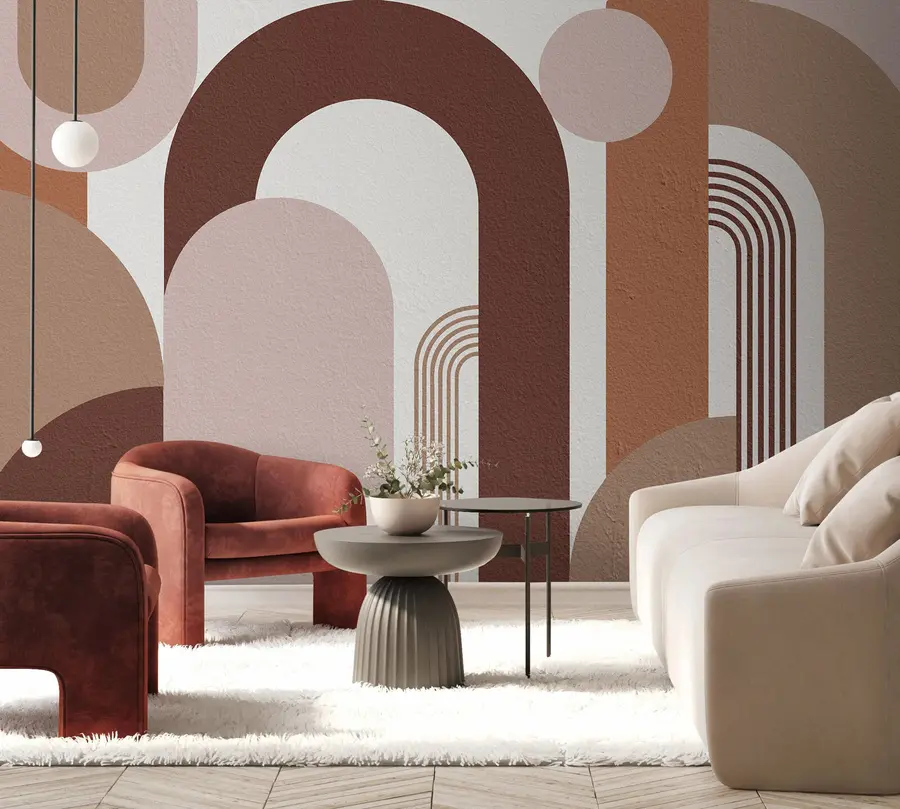 Fotobehang Beige tinten u73102