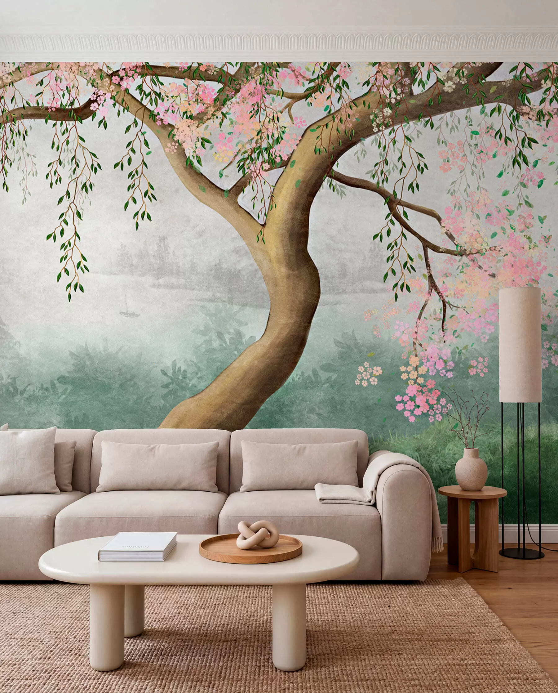 Fotobehang Bloesemboom u93587