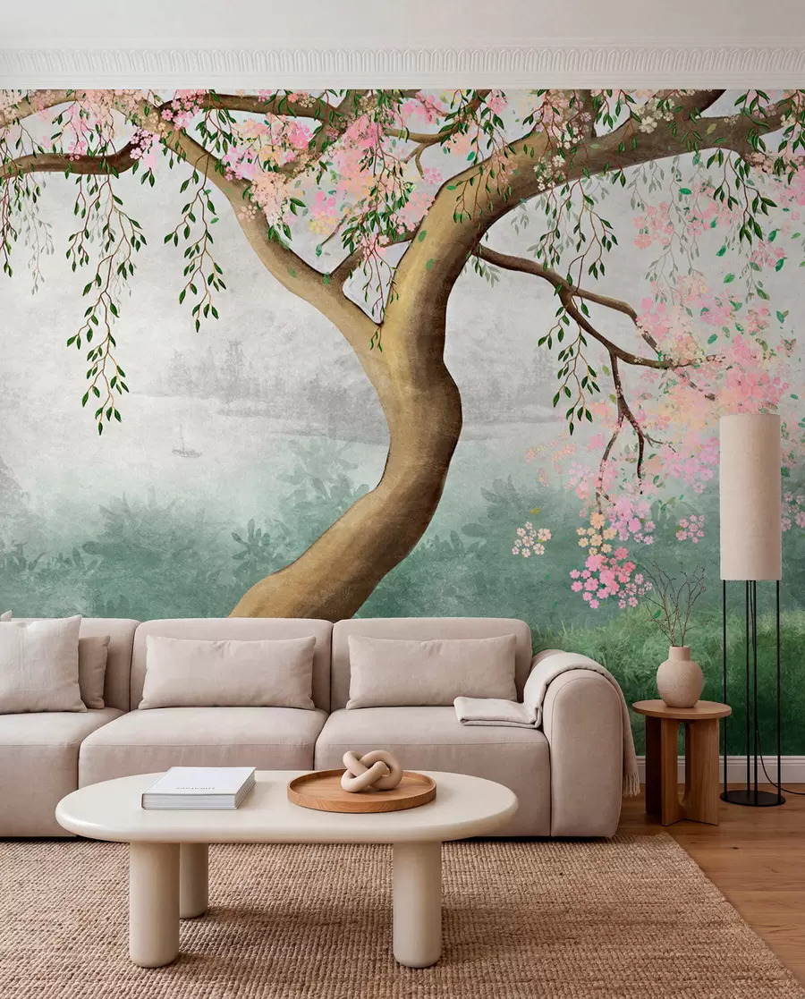 Fotobehang Bloesemboom u93587