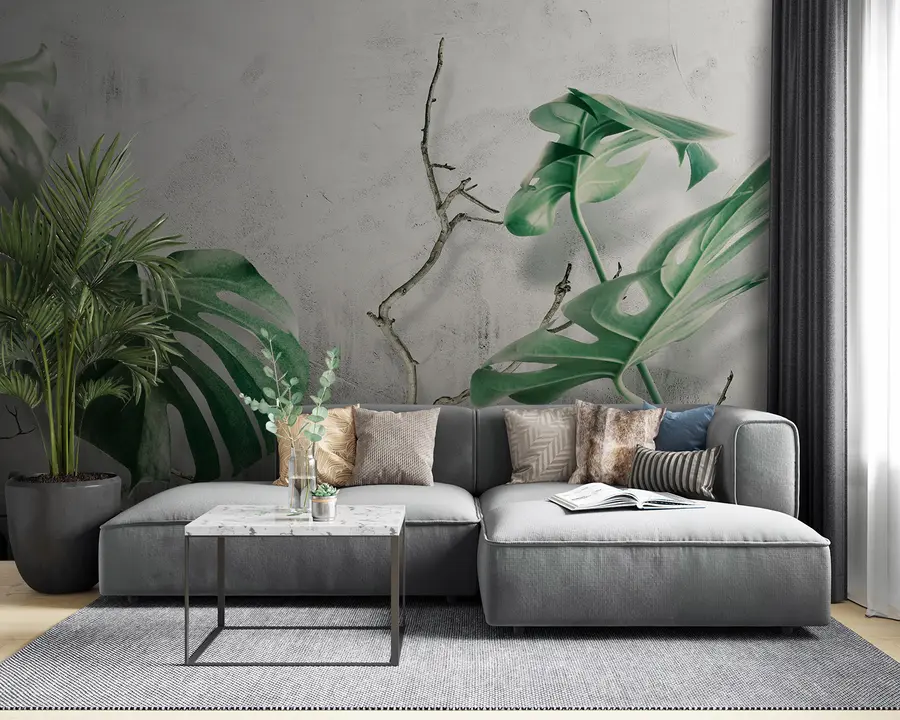 Fotobehang Plant, blad en organisme u33606