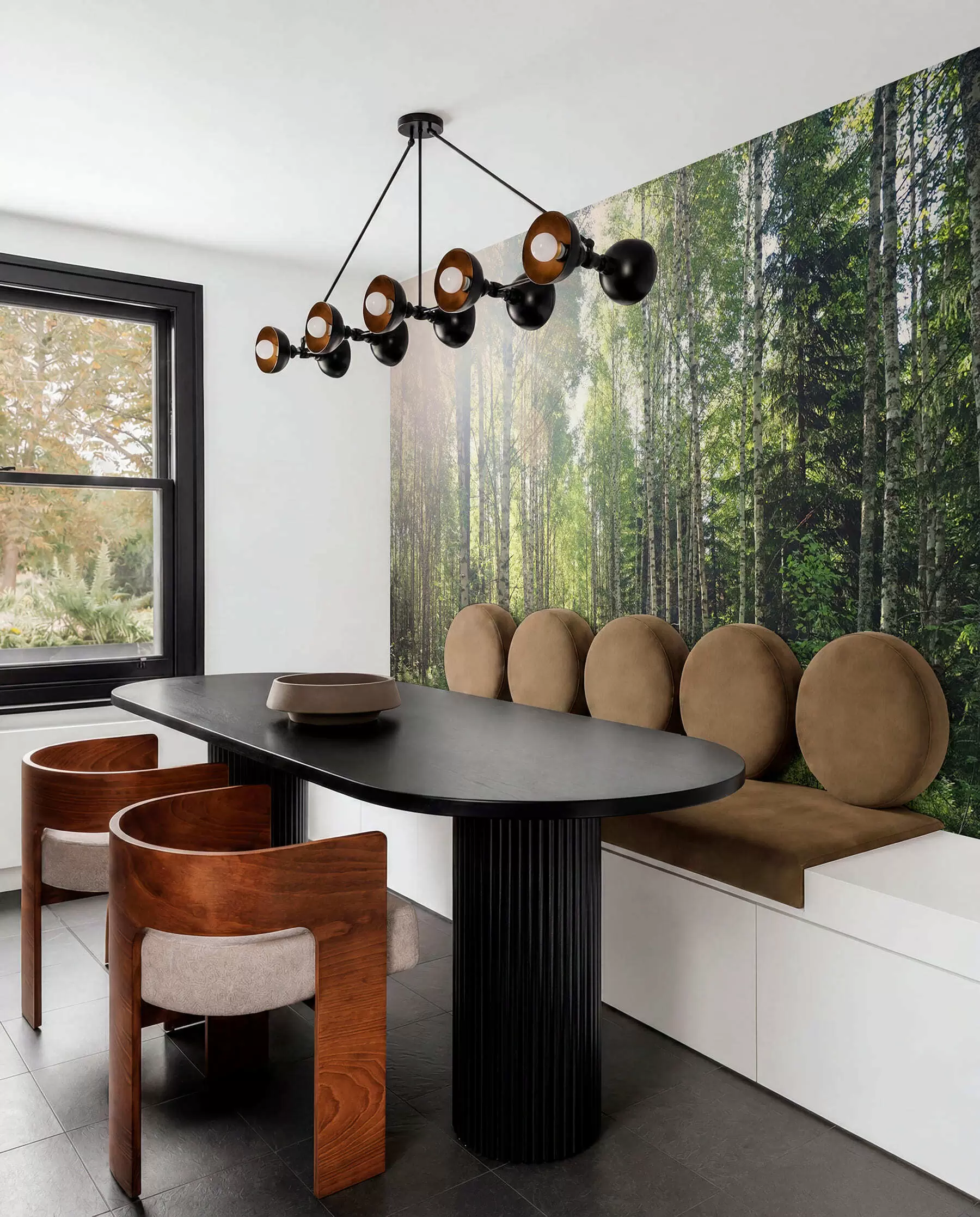 Fotobehang Groene zon in Finland u74235