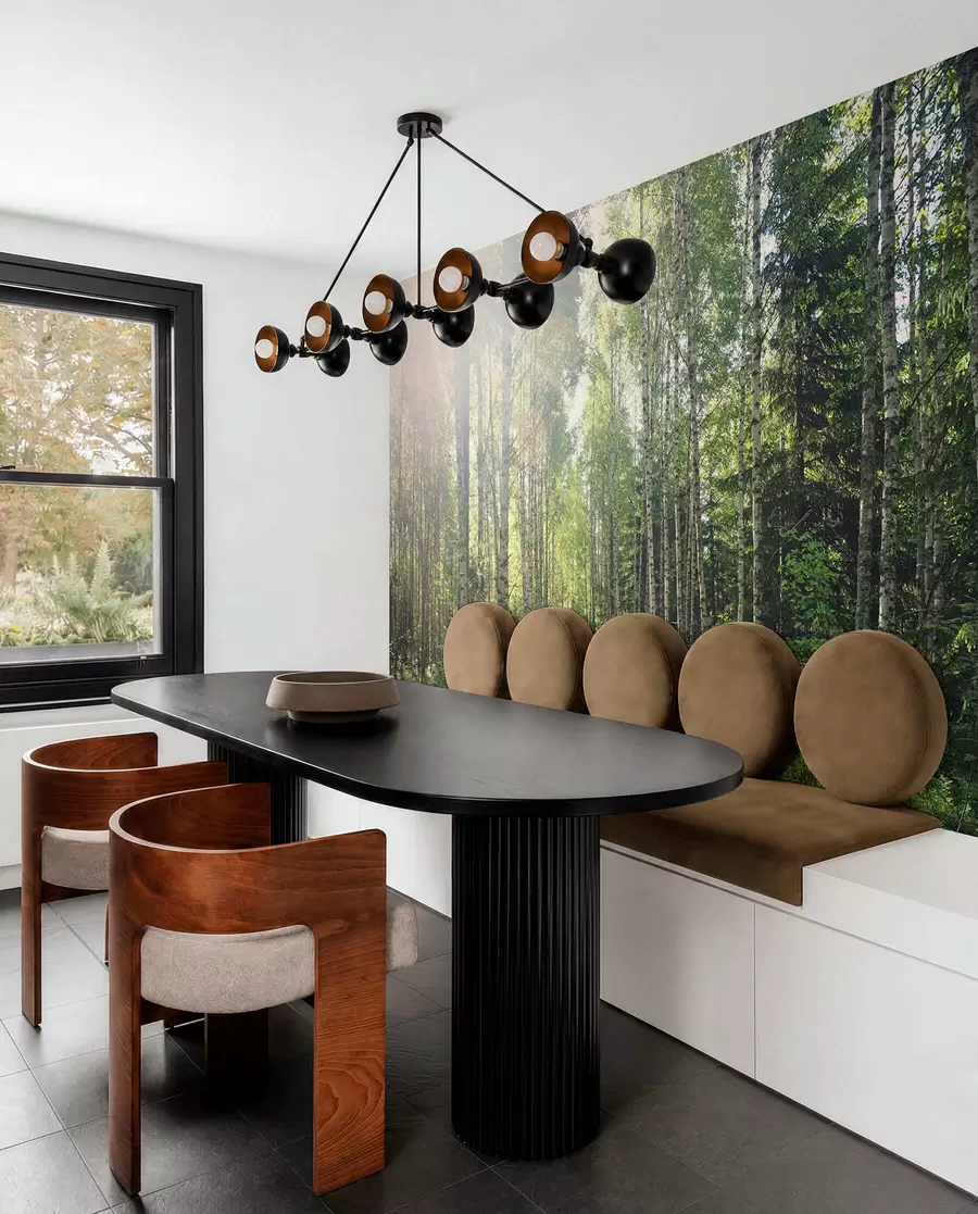 Fotobehang Groene zon in Finland u74235