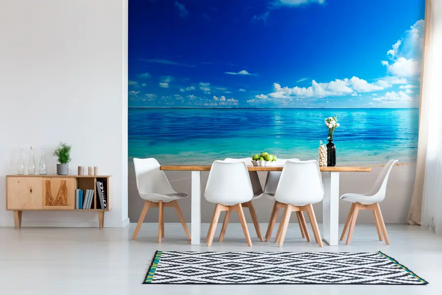 Fotobehang Zandstrand en zee u74335