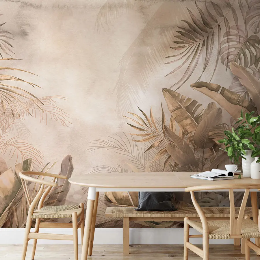 Fotobehang Tropische bladeren u93852