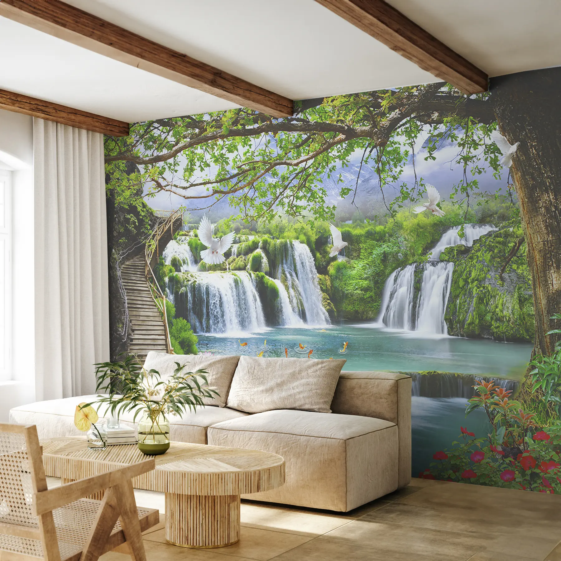 Fotobehang Water, planten en waterbronnen u11152