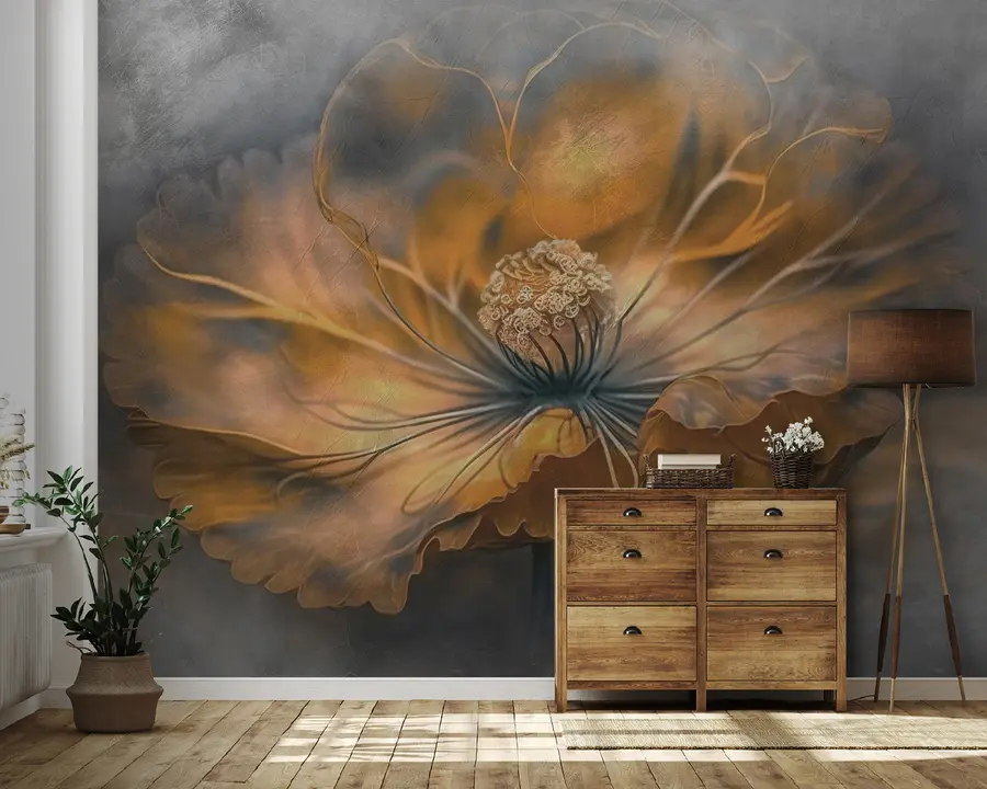 Fotobehang Grote bloem u93916