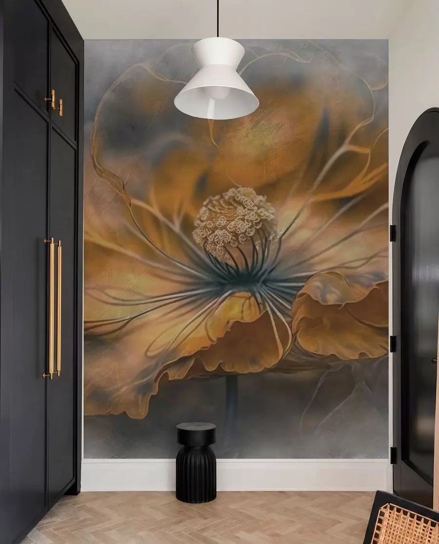 Fotobehang Grote bloem u93916