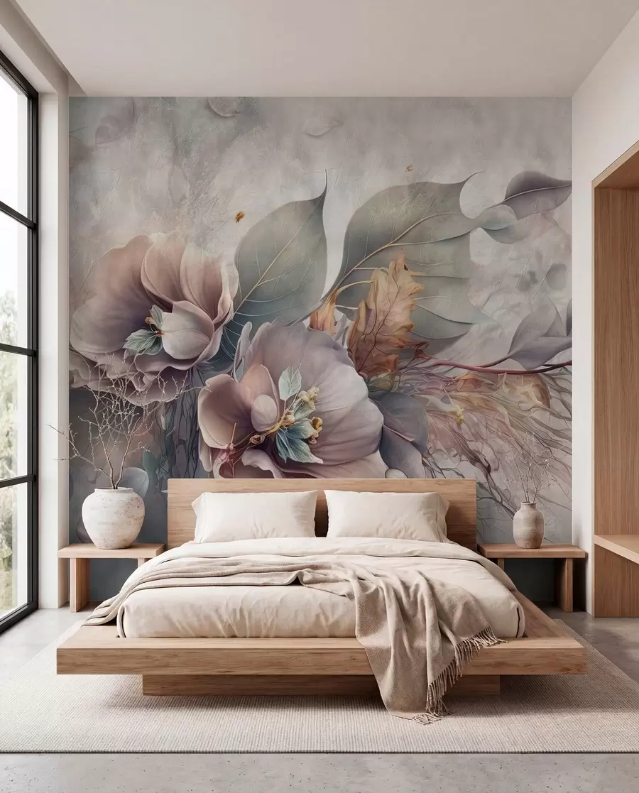 Fotobehang Chimaera bloemen u93930