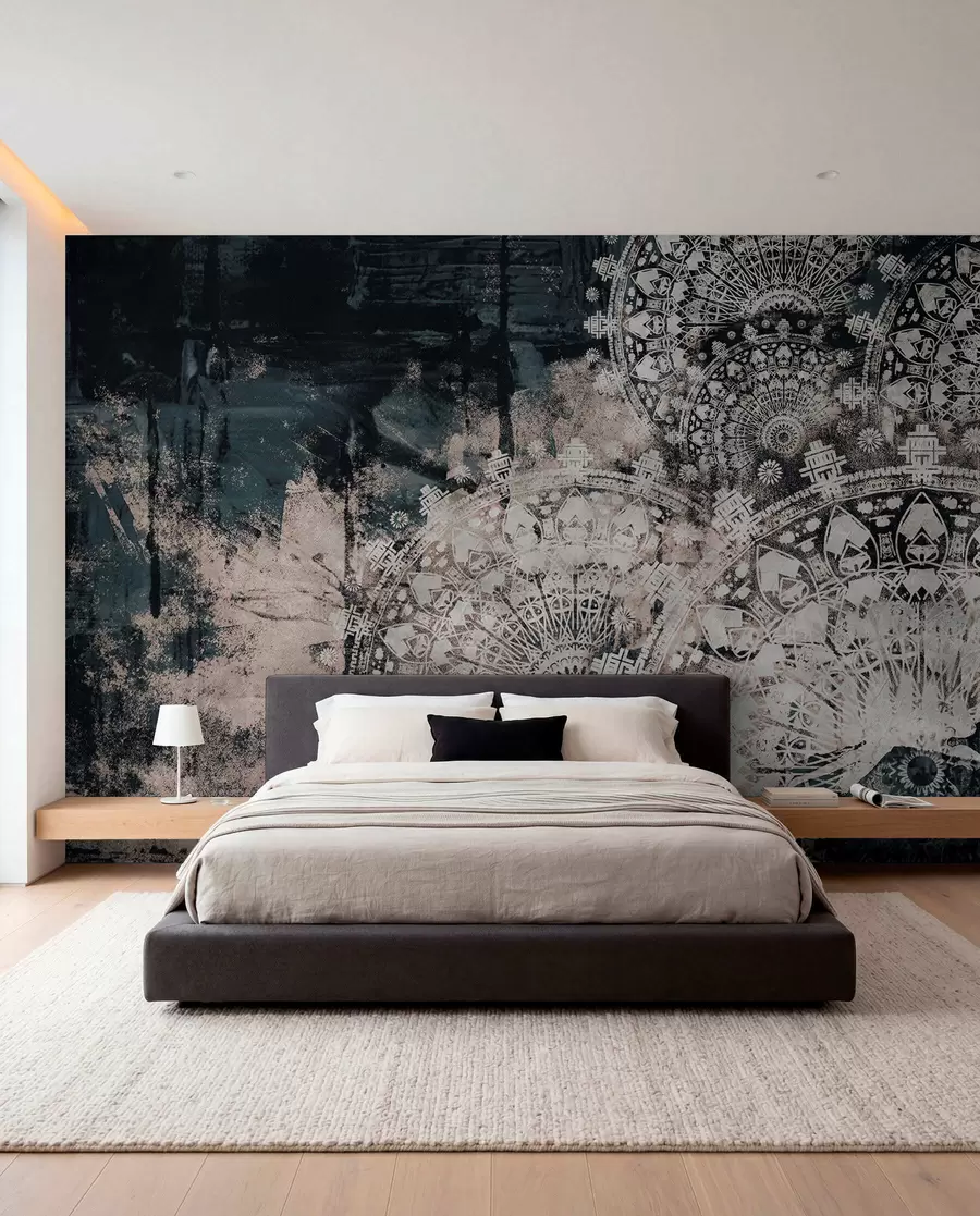 Fotobehang Vintage mandala u93958