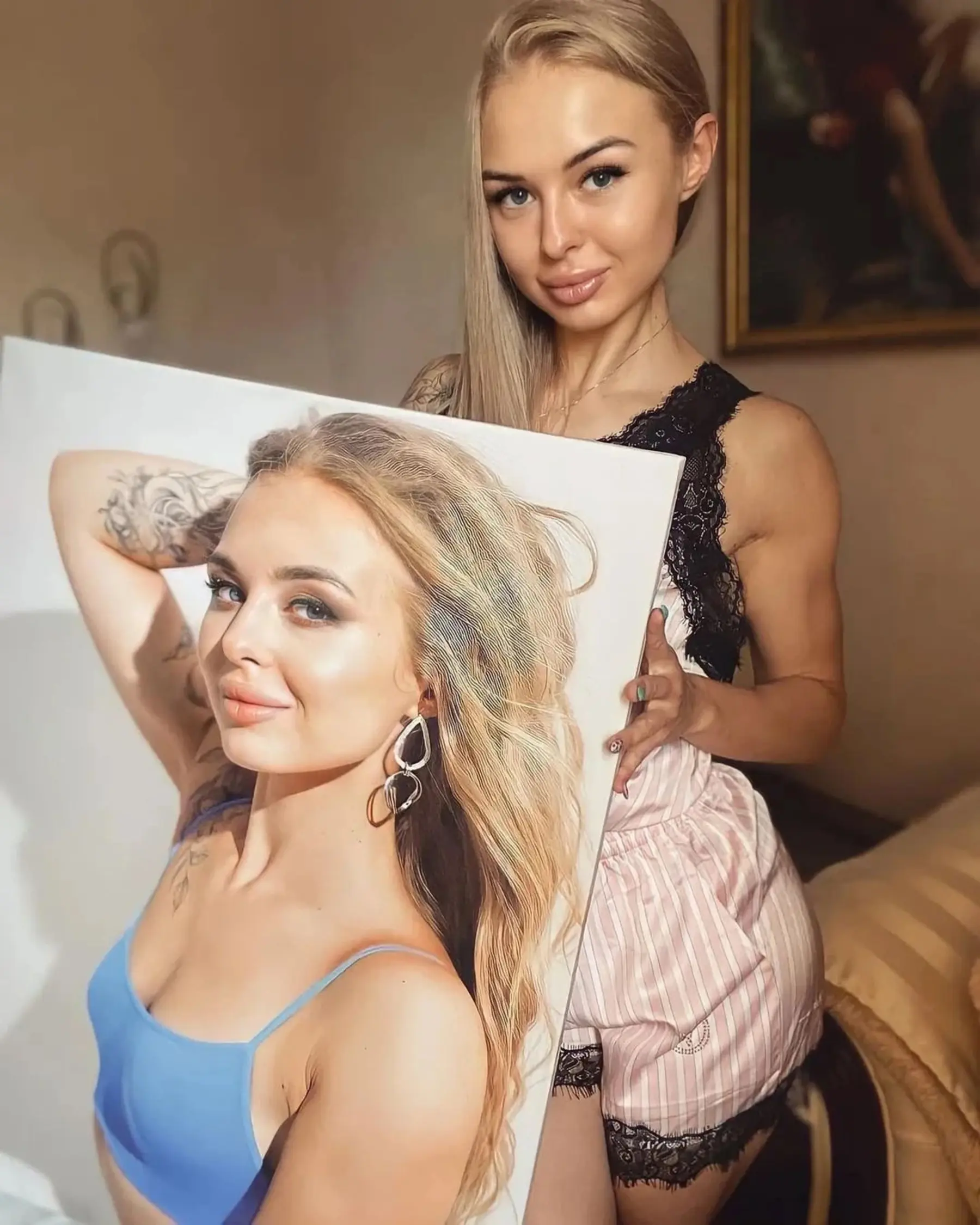  Schilderijen Haar, gewrichten en huid s31859