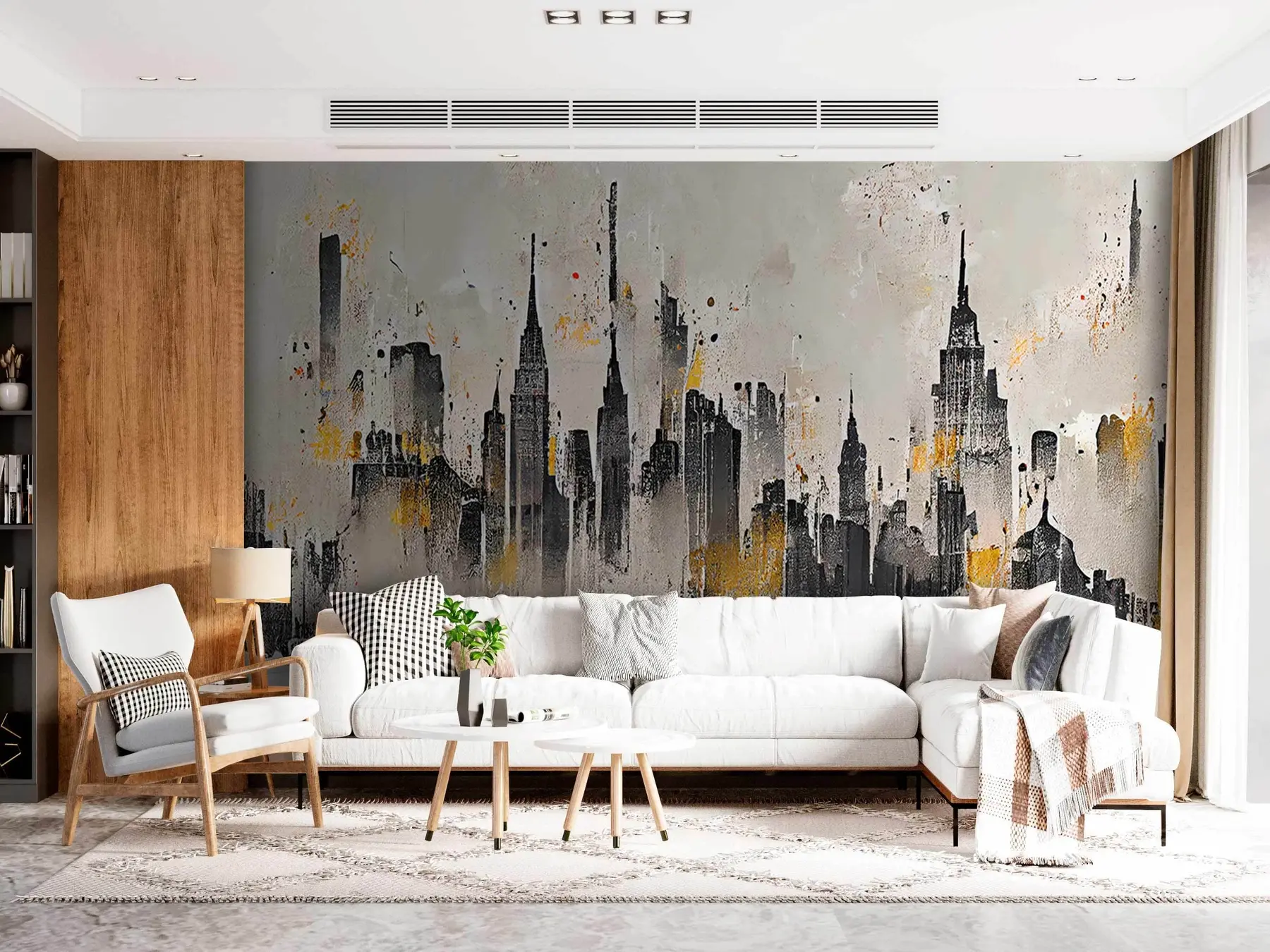 Fotobehang grunge stad u75797