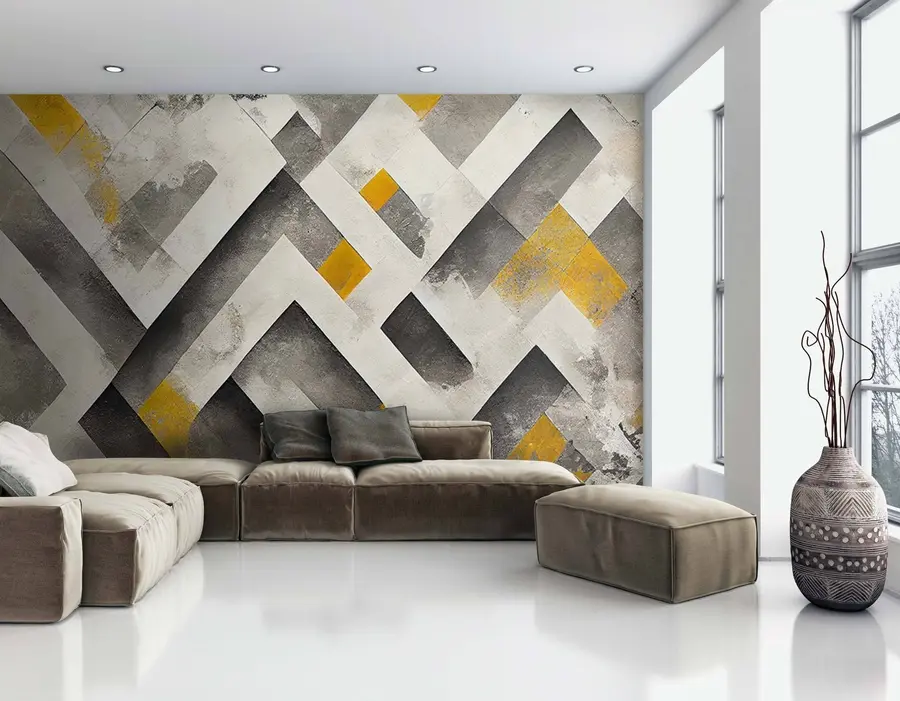 Fotobehang rand van de lijn u75800